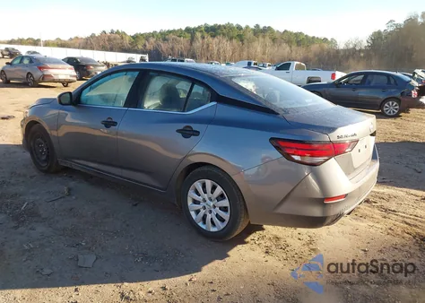 2025 Nissan Sentra S from USA, damaged, VIN 3N1AB8BV4SY311836